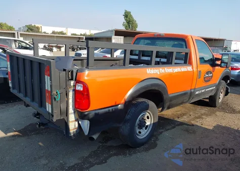 2016 Ford F-250 Xl из США, поврежденный, VIN 1FTBF2A67GEC32078